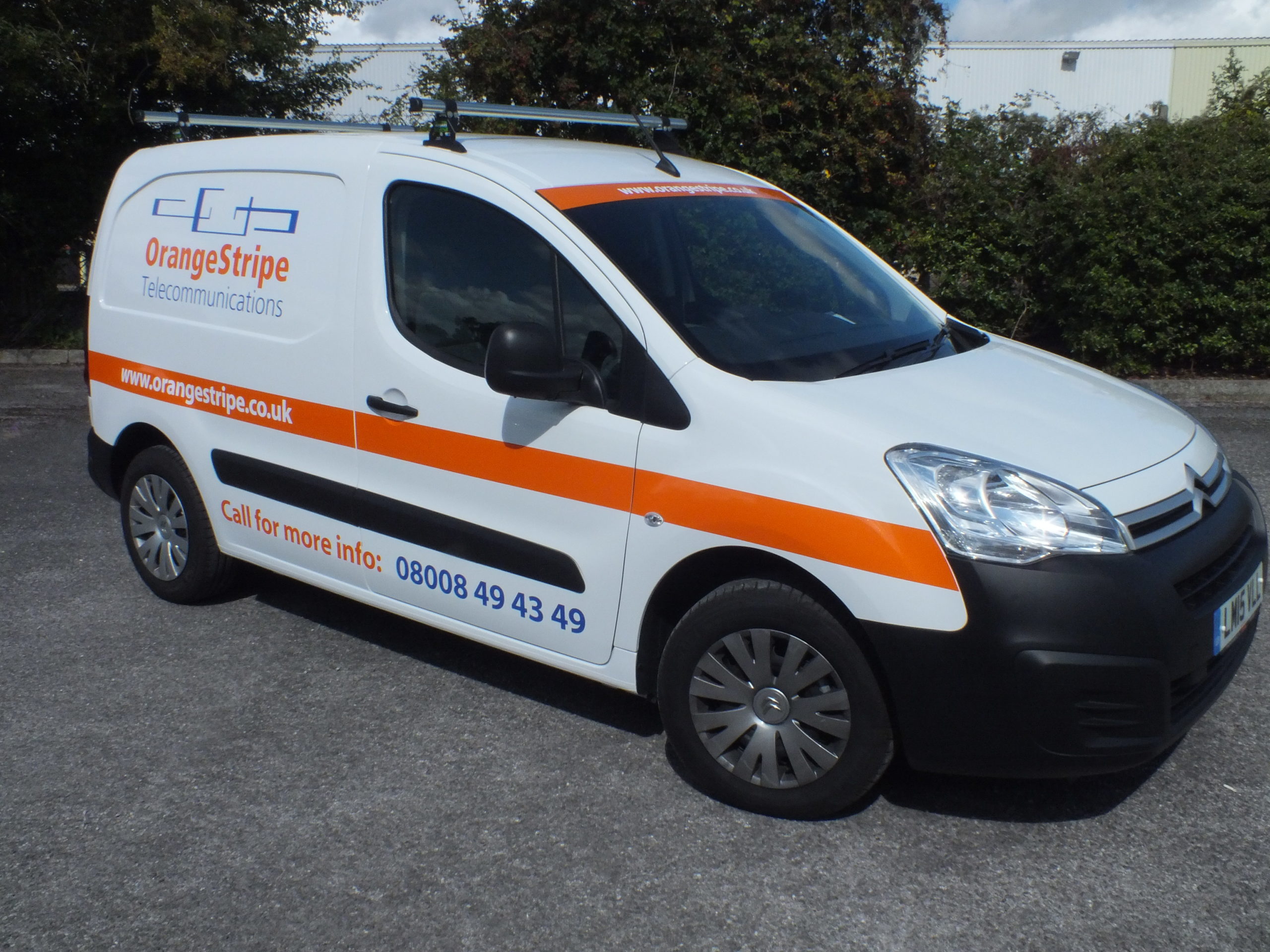 Vinyl Van Signage